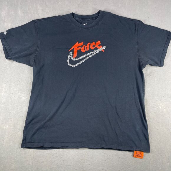 Nike Other - Nike Blood Sweat Basketball T-Shirt Men's 2XL Black Graphic Print Logo Crew Neck